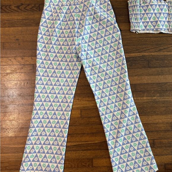 Zara 2 piece matching Set Pant with Crop Top Size XS - Picture 5 of 15